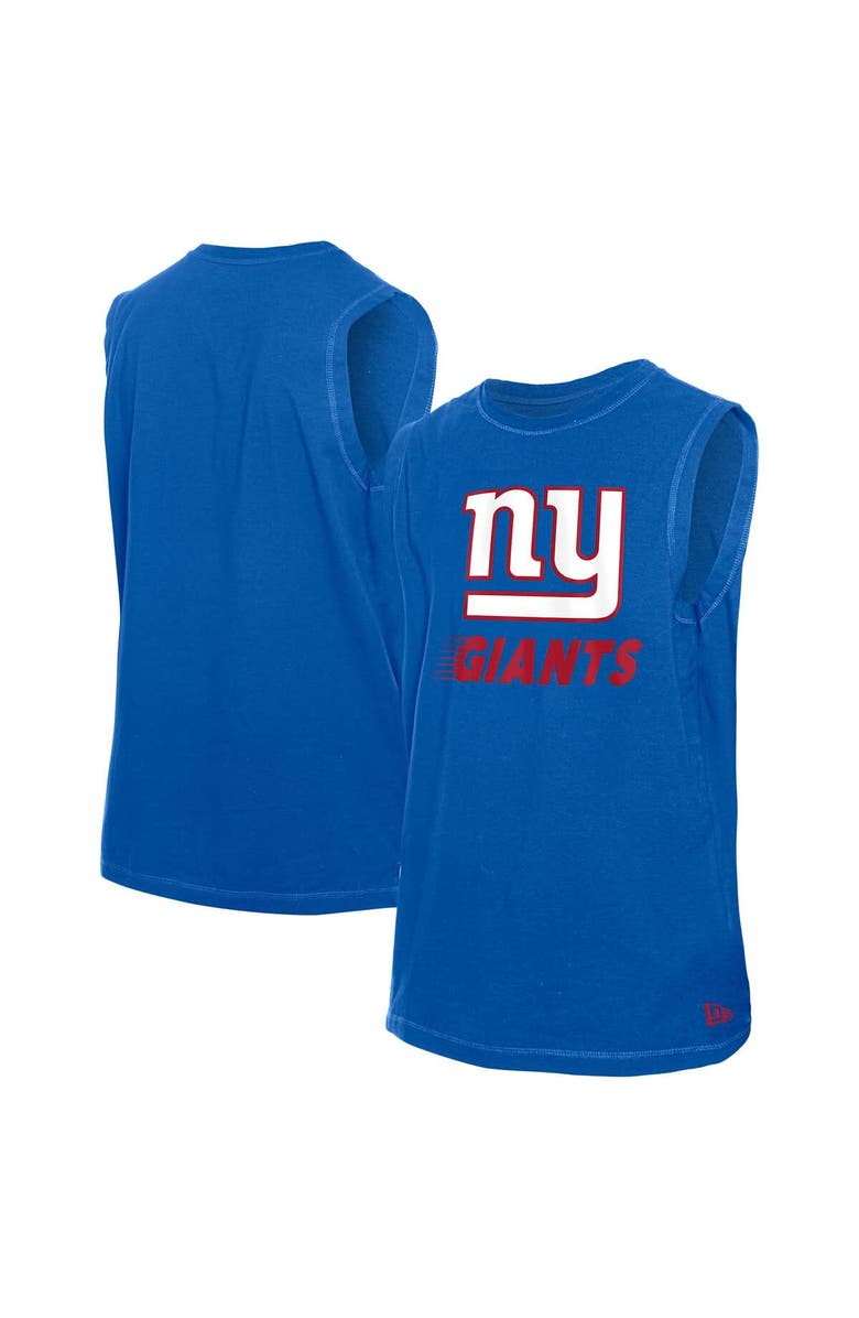 New Era Men's New Era Royal New York Giants Leisure Collection Tank Top, Alternate, color, Royal