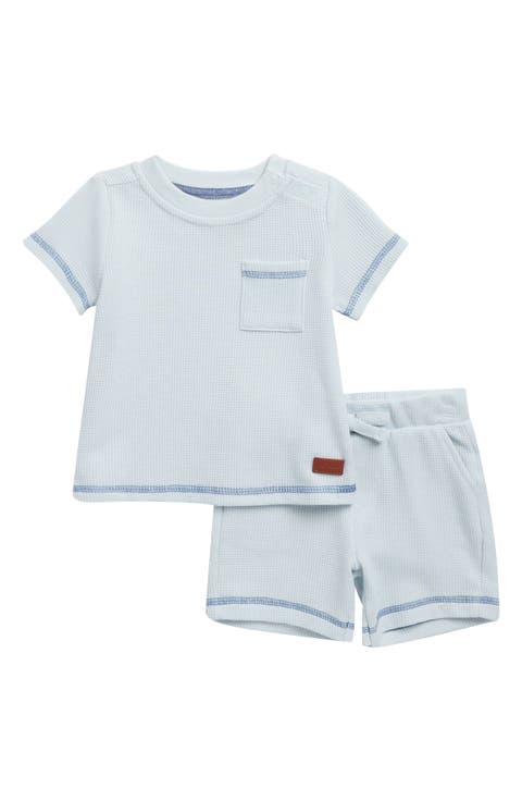 Waffle Knit Top & Shorts Set (Baby)