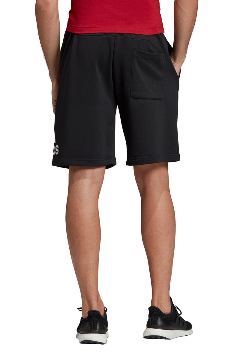 adidas Badge of Sport French Terry Shorts, Alternate, color, 