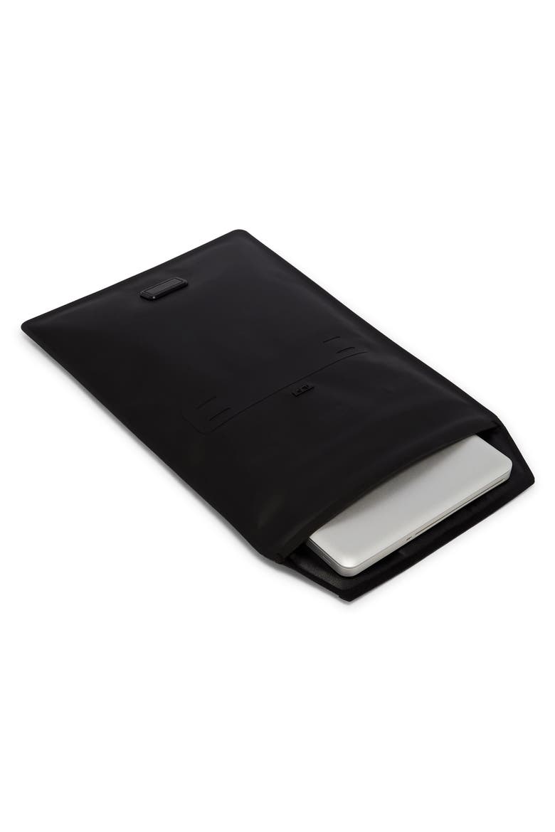 Welded Laptop Sleeve, Alternate, color, BLACK