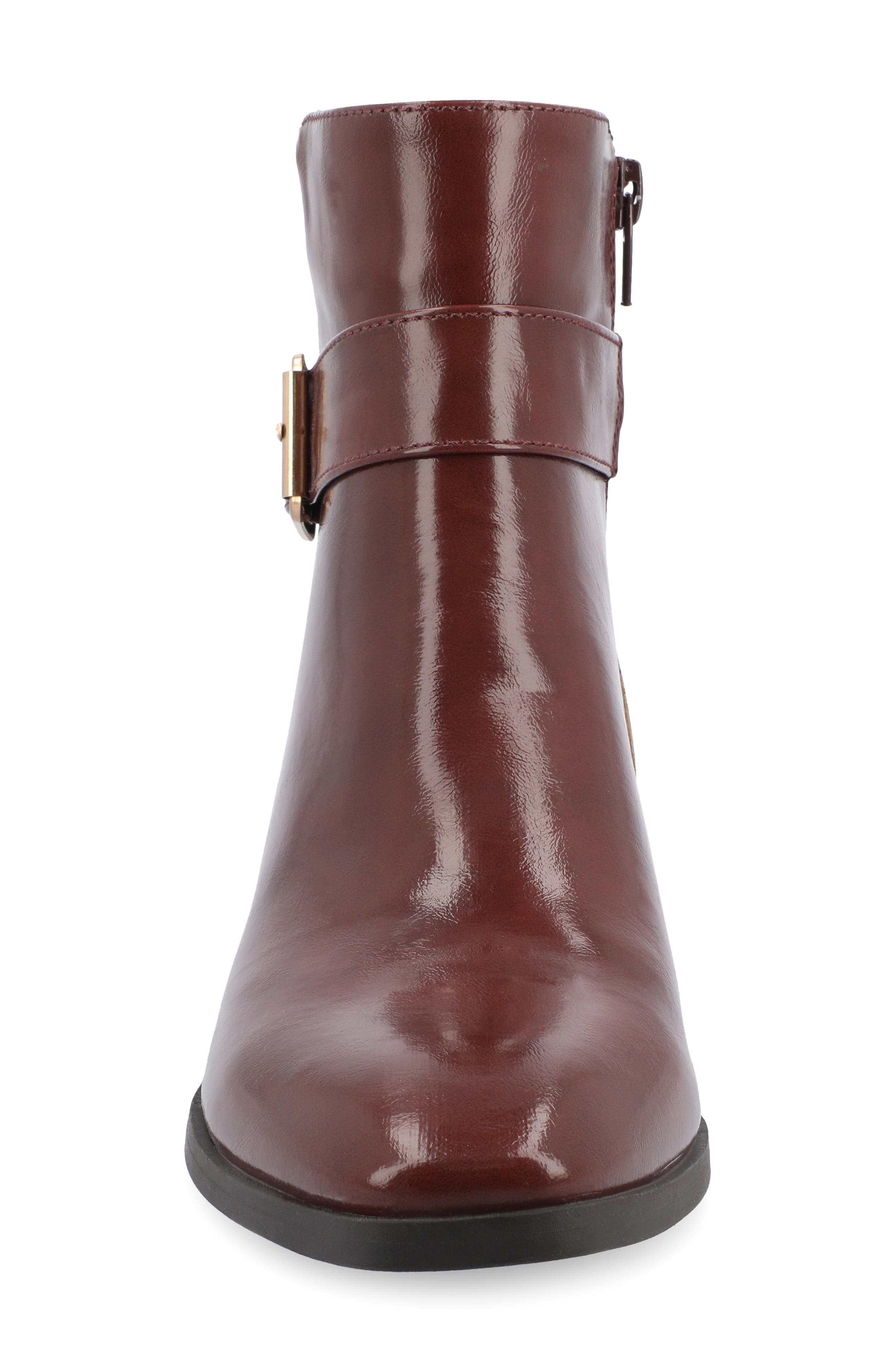 Journee Collection Elley Bootie, Alternate, color, Brown