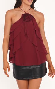 Petal & Pup Zorina Sleeveless Chiffon Top