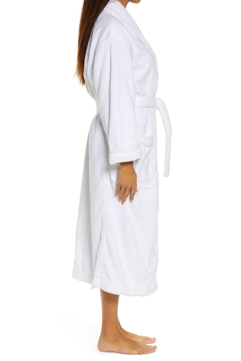 Darlington Women's Fleece Robe, Alternate, color, WHITE