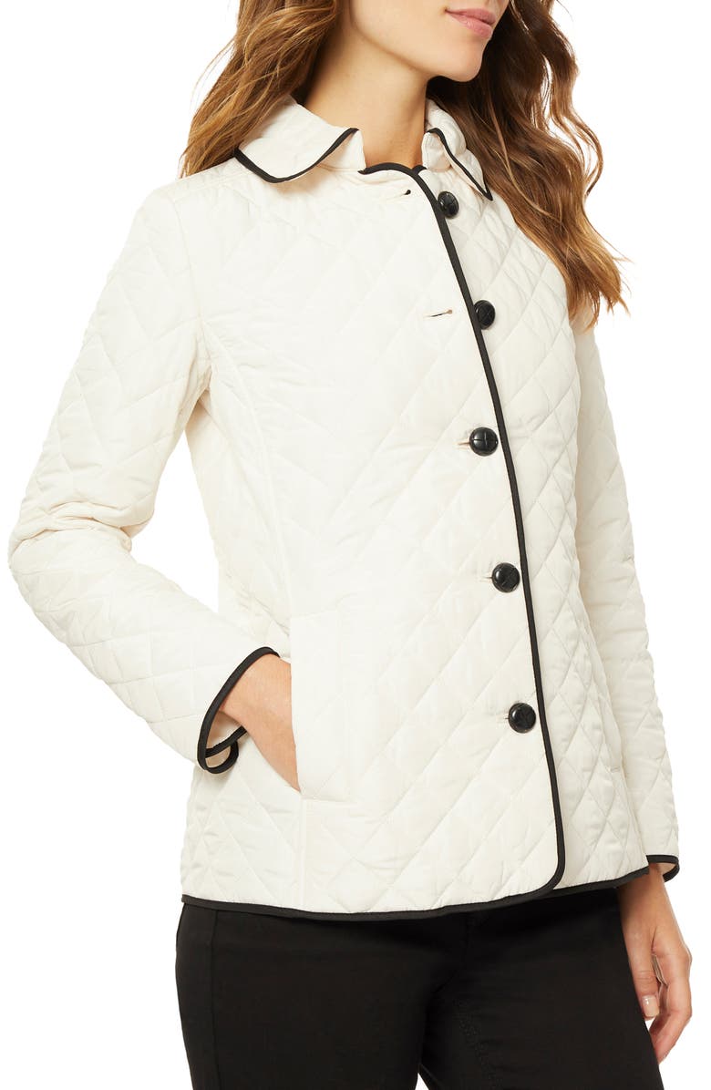 Jones New York Quilted Jacket, Alternate, color, 