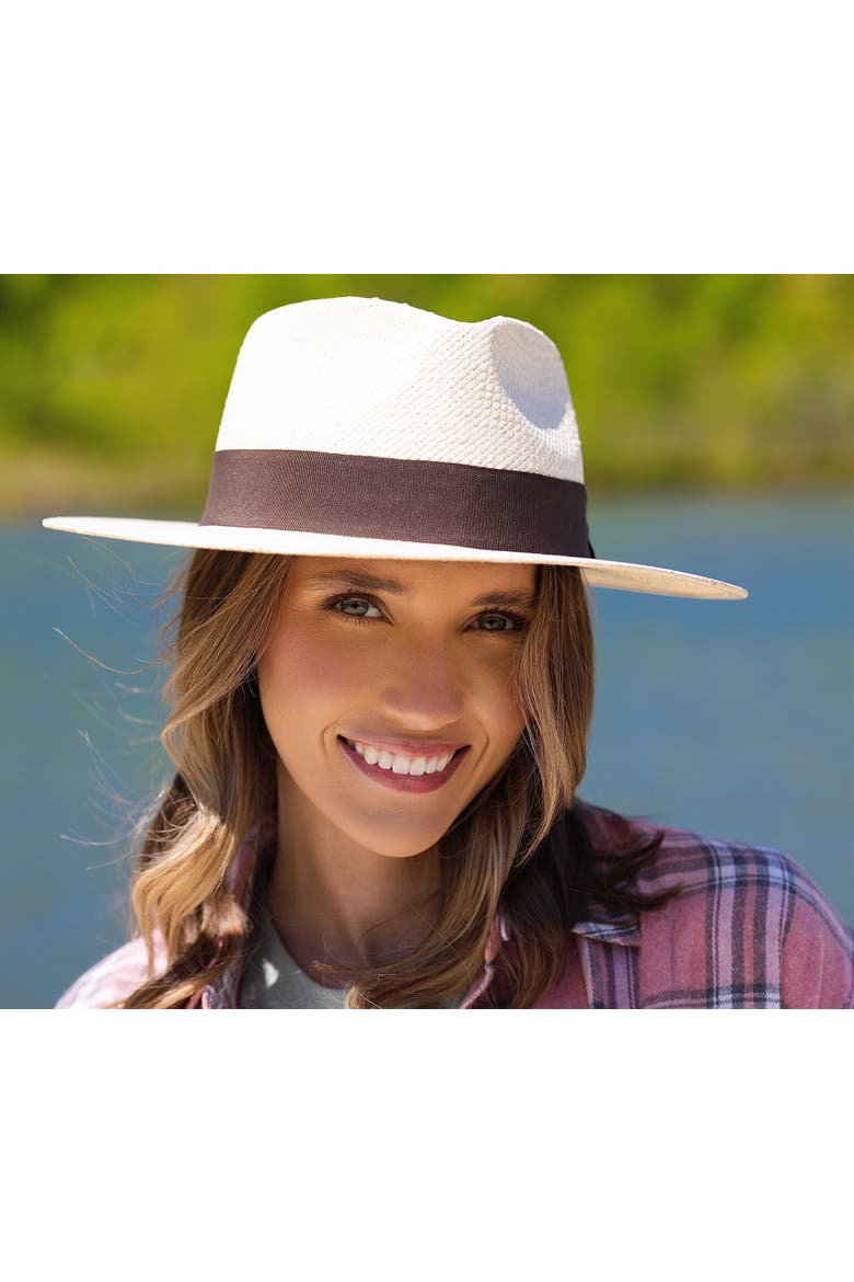 Santa Fe  Men's Straw Outback Hat, Alternate, color, Natural