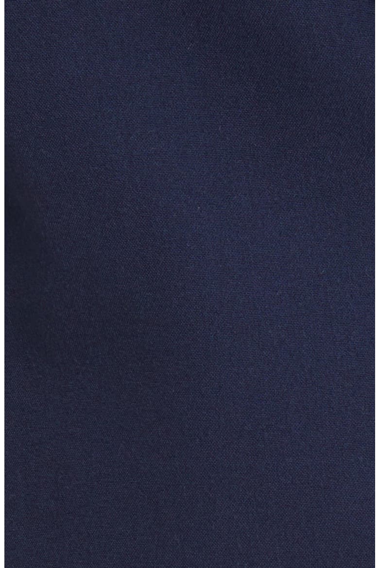 Strong Shoulder Crop Blazer, Alternate, color, NAVY