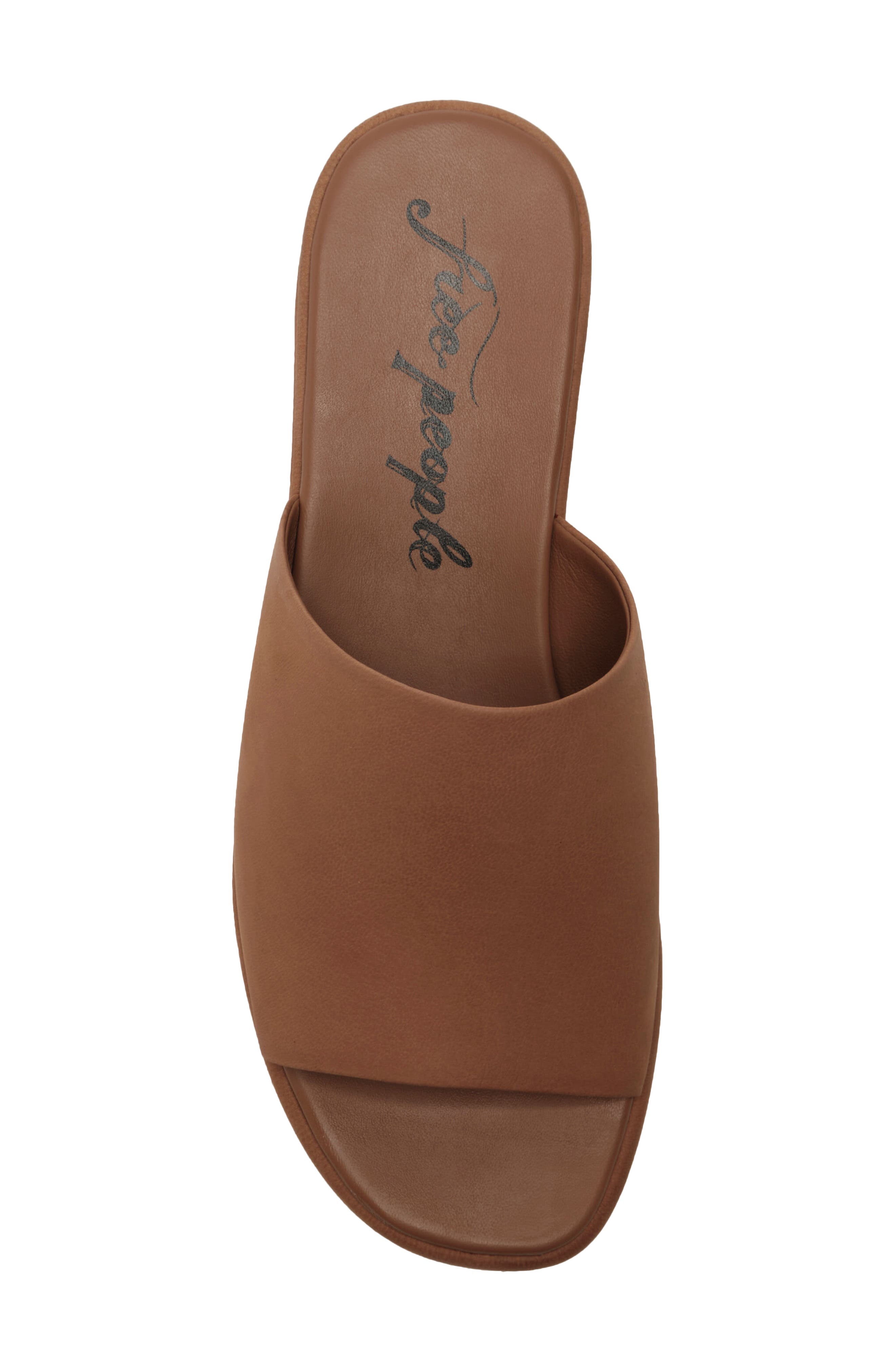 Free People Harbor Platform Sandal, Alternate, color, Tan