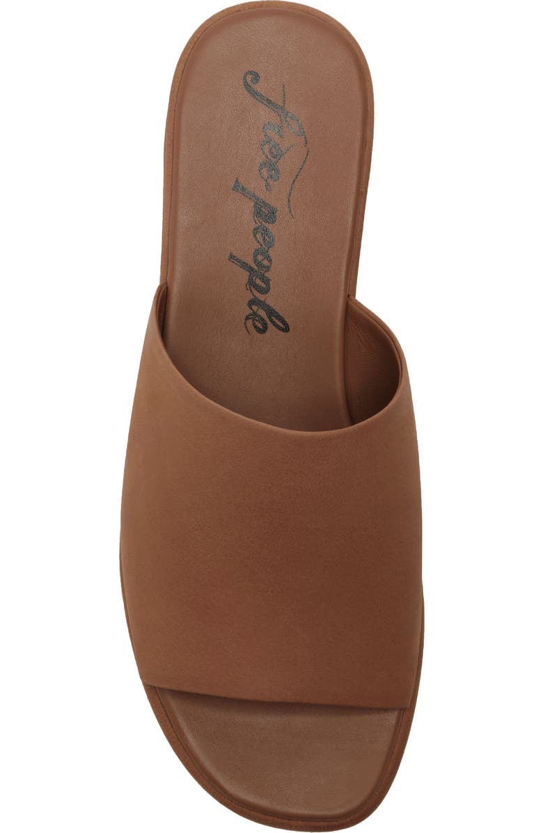 Free People Harbor Platform Sandal, Alternate, color, Tan