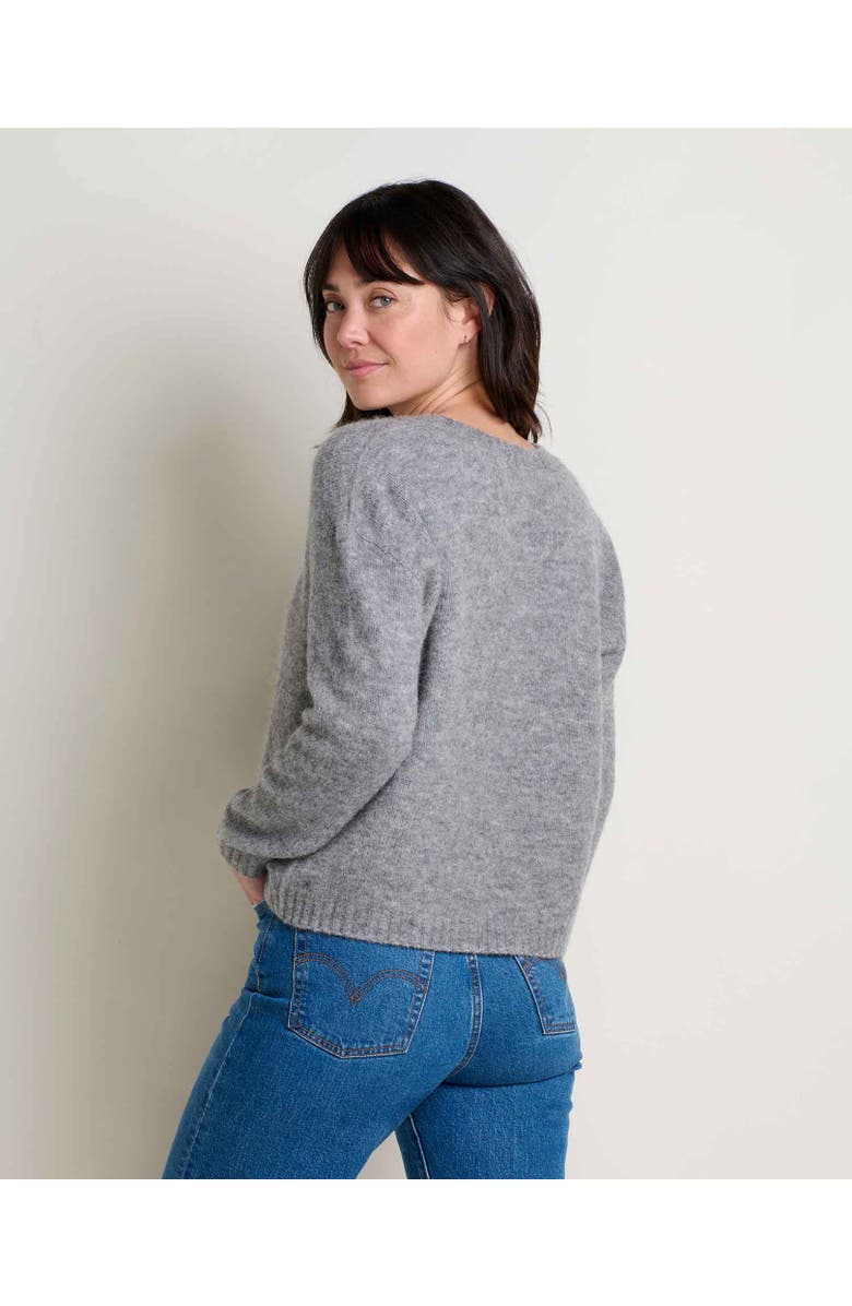 Toad & Co Toddy Pullover Sweater, Alternate, color, Heather Grey