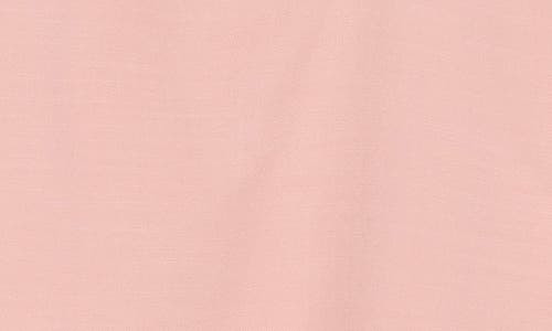 Democracy Ruffle Yoke Three-quarter Sleeve Shirt In Rose Bloom
