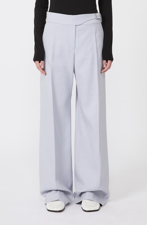 Salita Cotton Blend Twill Wide Leg Pants