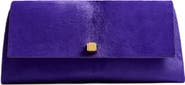 Khaite Audrey Genuine Calf Hair Clutch