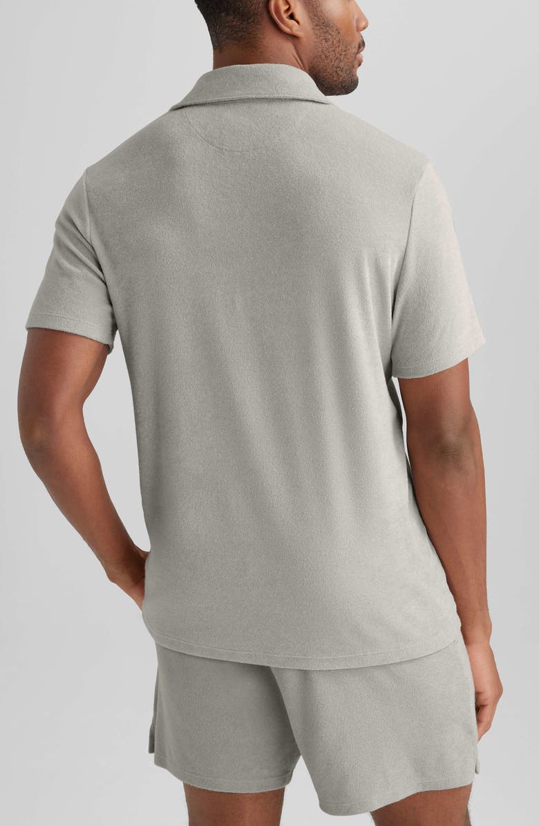 Tommy John Cabana Terry Polo, Alternate, color, Dove