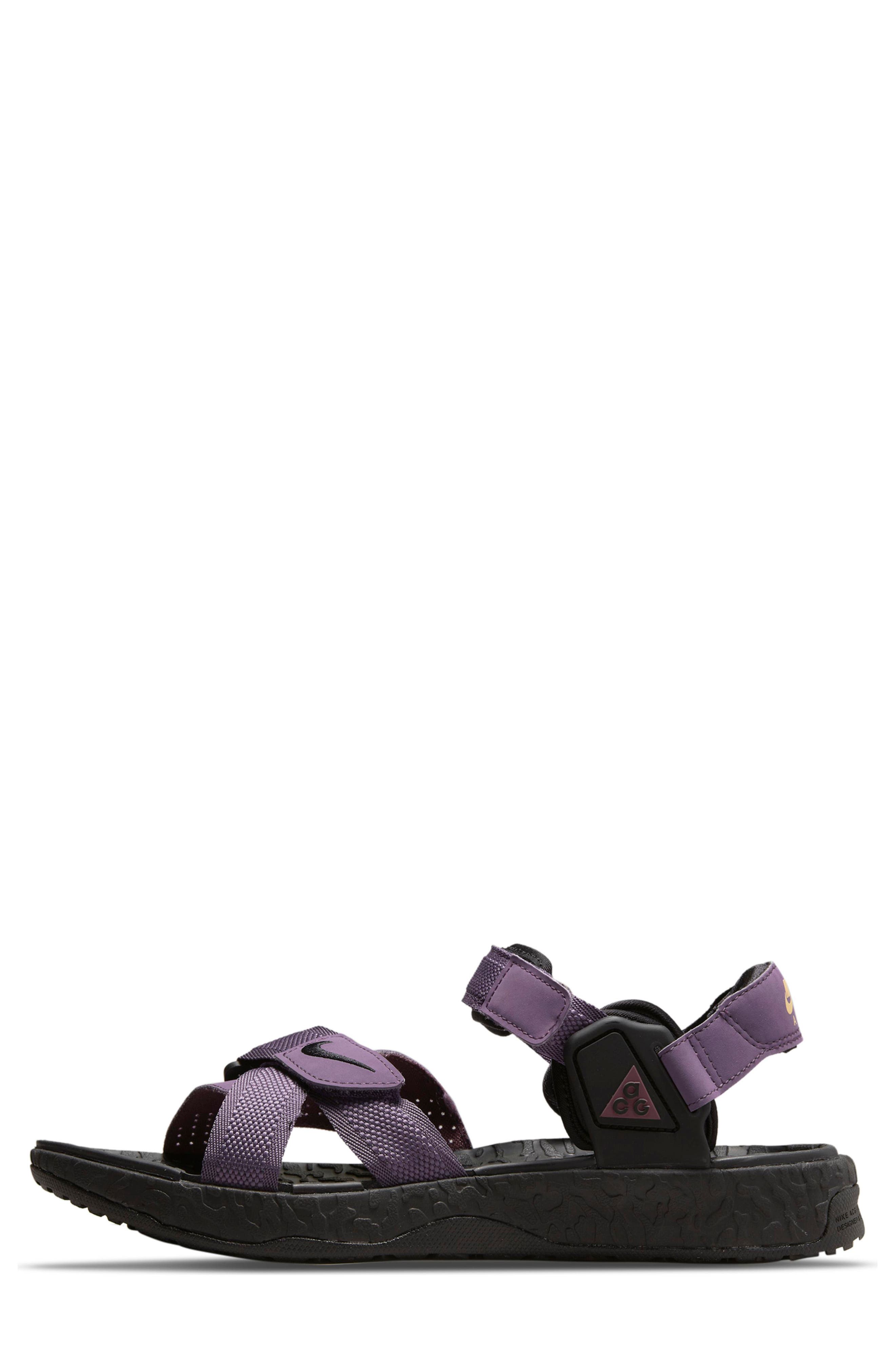 ACG Air Deschutz + Sandal, Alternate, color, AMETHYST SMOKE/ BLACK