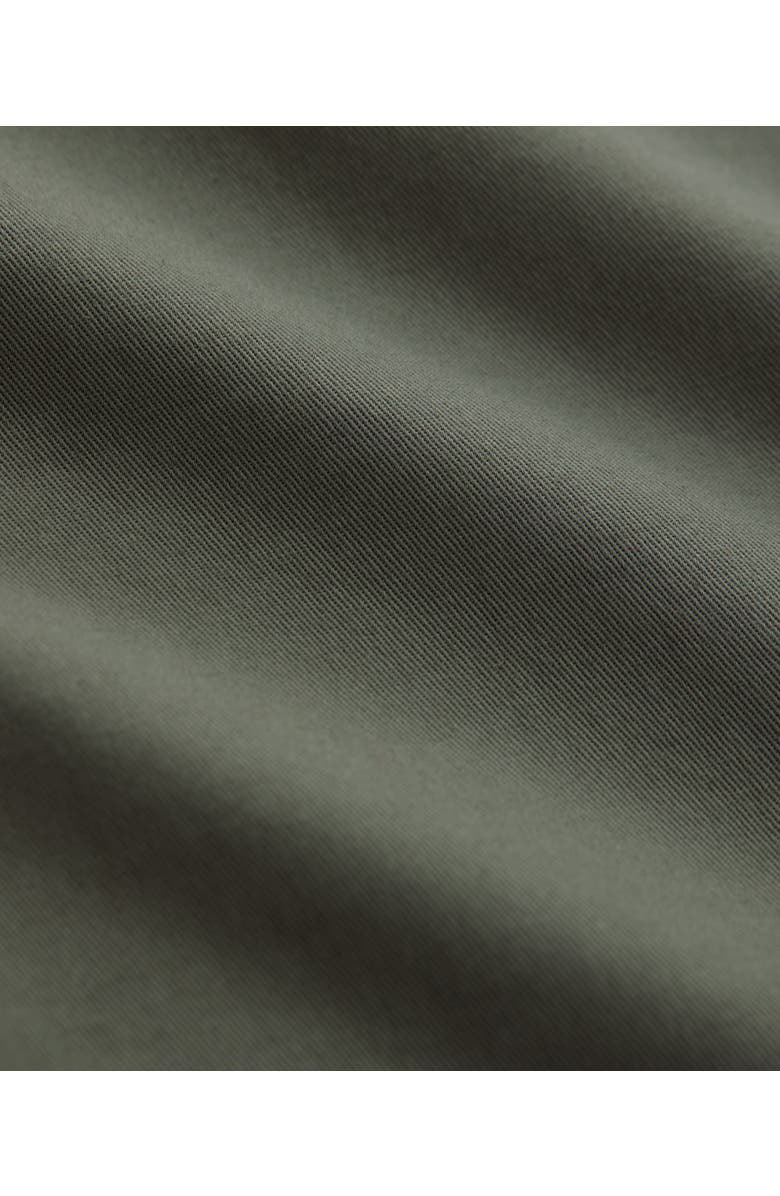 Pact Organic Cotton Stretch Twill 5-Pocket Pant, Alternate, color, Castor Green