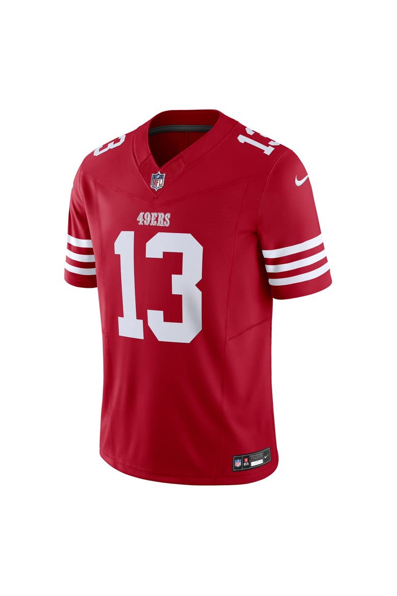 Men's Nike Brock Purdy Scarlet San Francisco 49ers Vapor F.U.S.E. Limited Jersey, Alternate, color, Scarlet