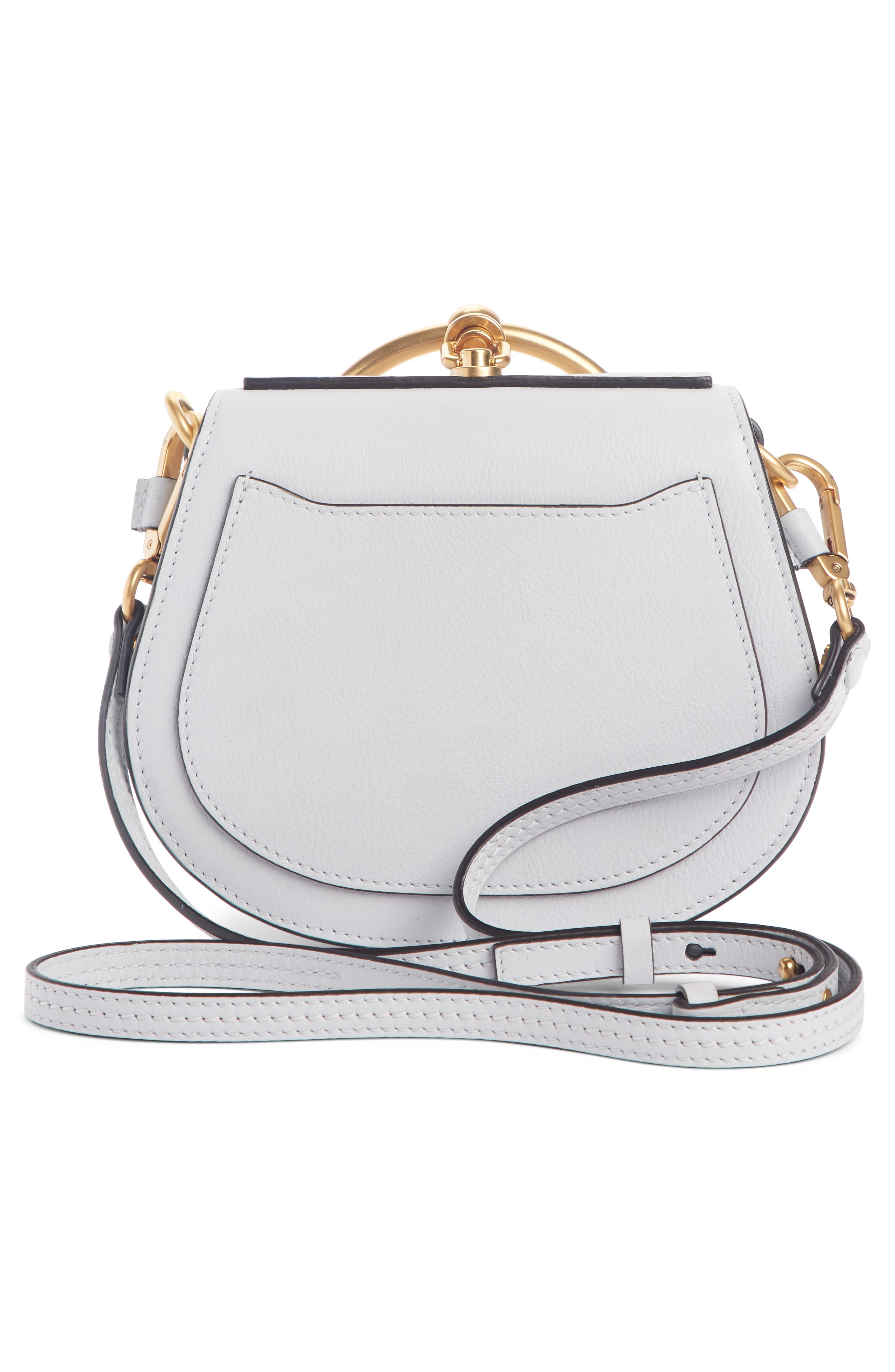 Chloé Small Nile Bracelet Leather Crossbody Bag, Alternate, color, 