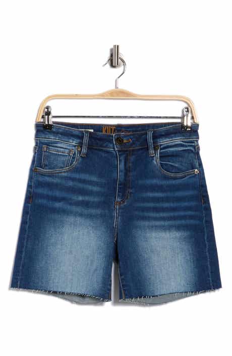 KUT from the Kloth Kity Raw Hem Denim Shorts