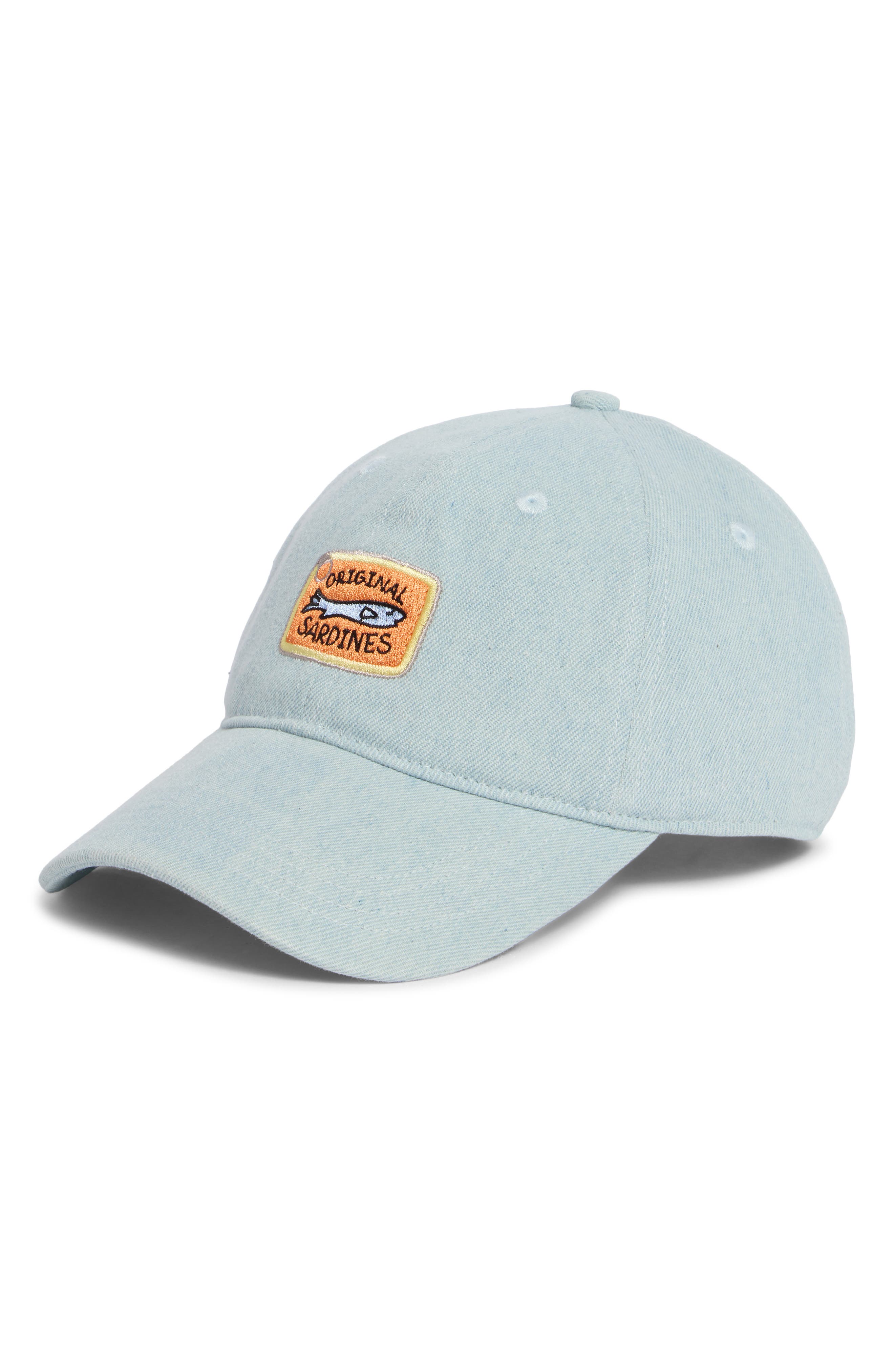 Sardines Embroidered Baseball Cap
