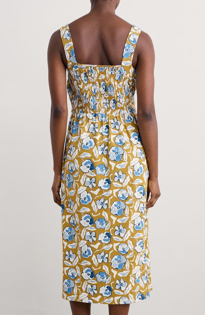 Seasalt Cornwall Summer Buoy Smocked Organic Cotton Sundress, Alternate, color, 