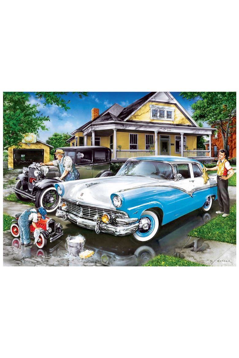 Three Generations 400 Piece Puzzle, Alternate, color, Multicolor