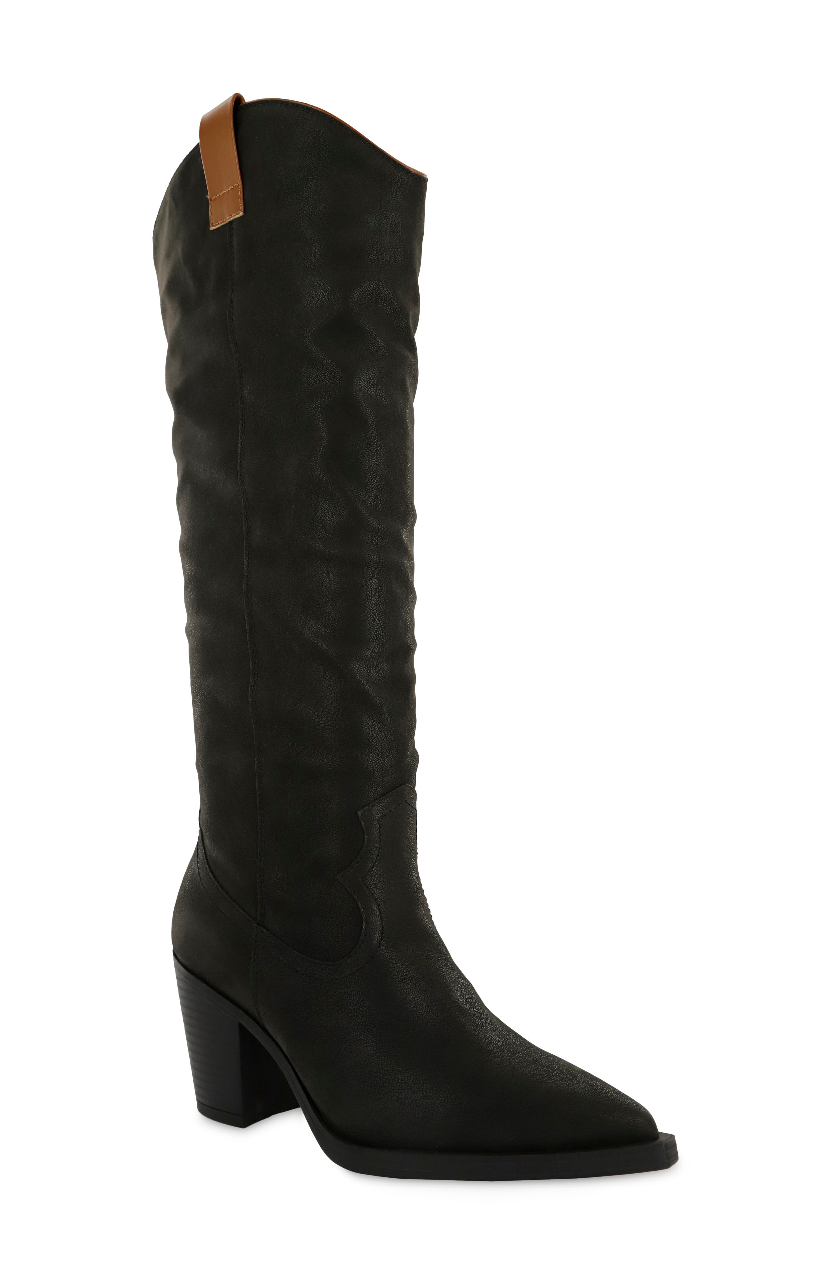 MIA Archer Knee High Western Boot, Main, color, 