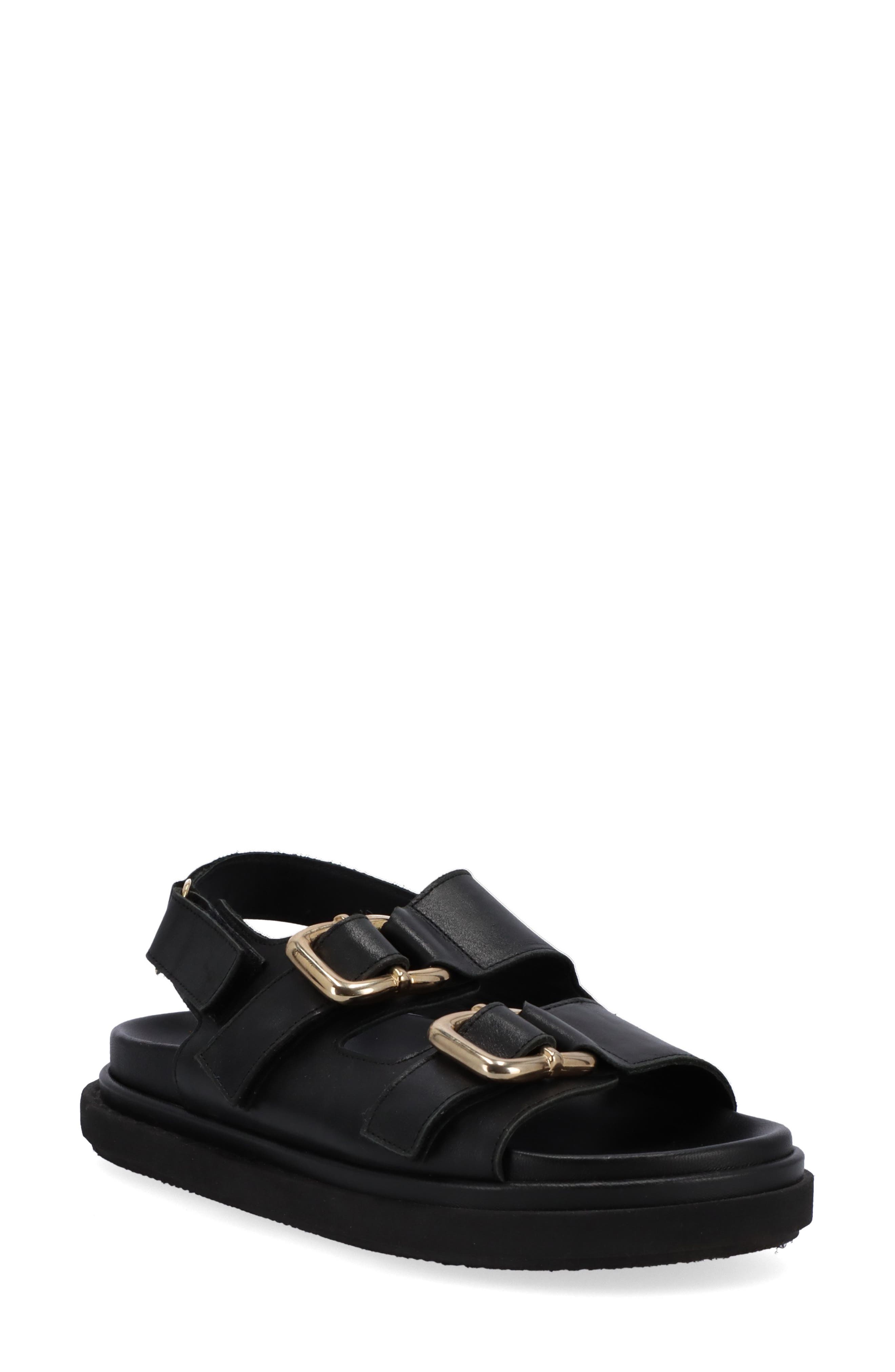 Harper Slingback Sandal, Main, color, BLACKDNU