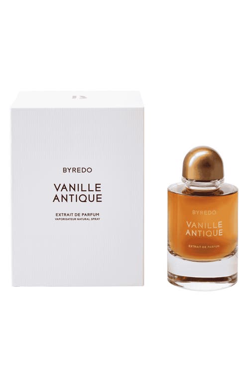 Byredo Womens Night Veils Vanille Antique Extrait De Parfum 70ml In Orange