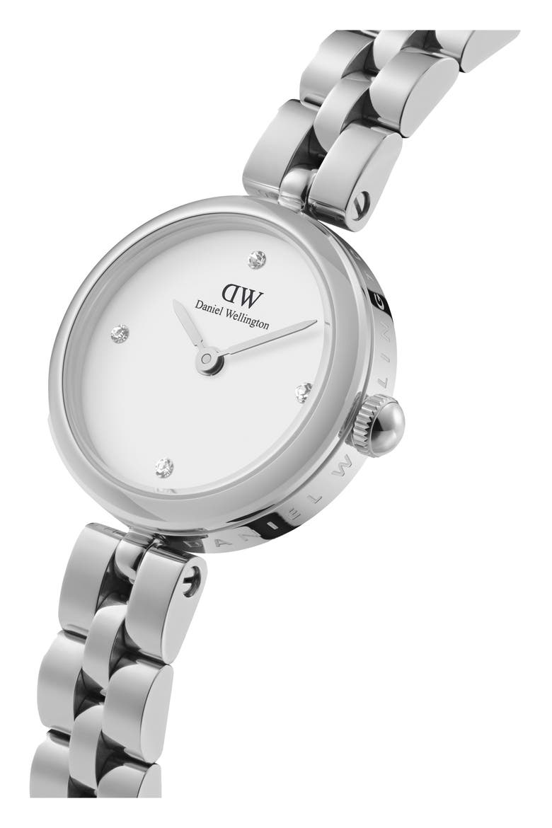 Elan Bracelet Strap Watch, 22mm, Alternate, color, SILVER