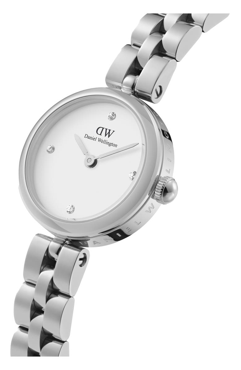 Daniel Wellington Elan Bracelet Strap Watch, 22mm, Alternate, color, Silver
