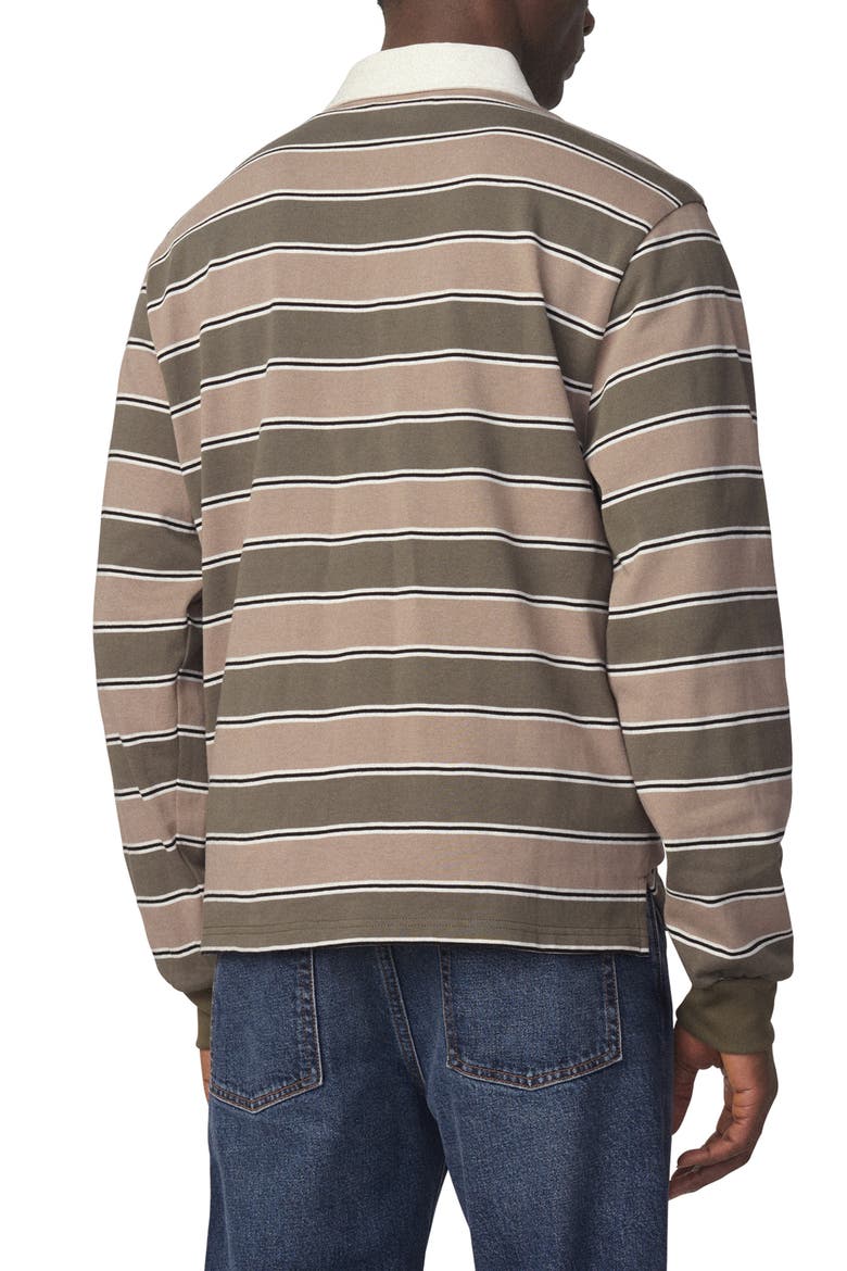 Stripe Rugby Shirt, Alternate, color, TEA LEAF MULTI