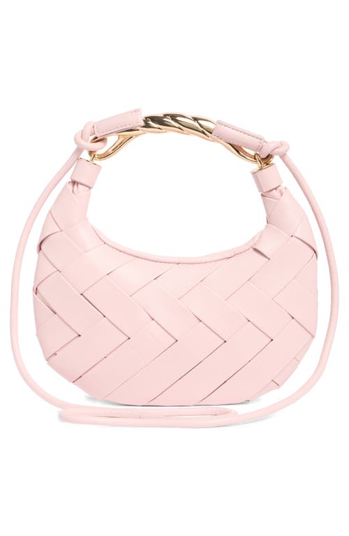 Urban Expressions Handbags Woven Crossbody Bag In Pink