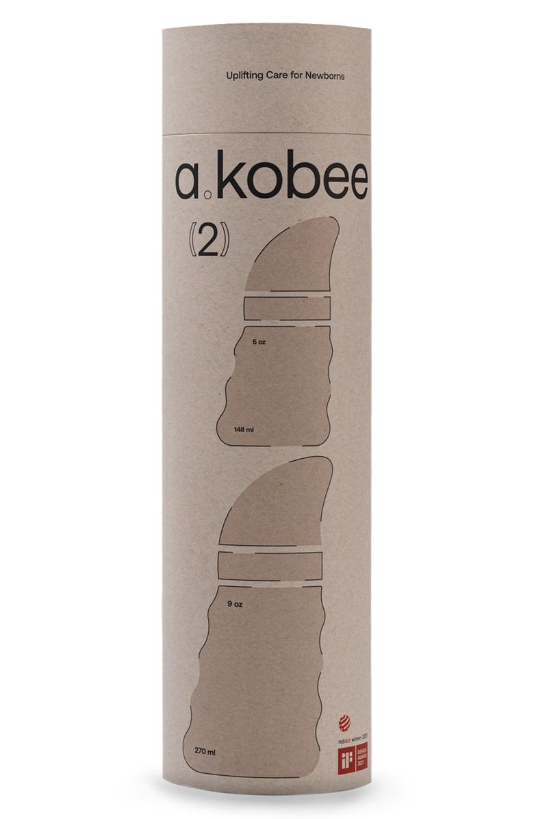 a.kobee Harmony 5-Ounce & 9-Ounce Baby Bottle with Newborn & Slow Flow Set, Alternate, color, Cacao