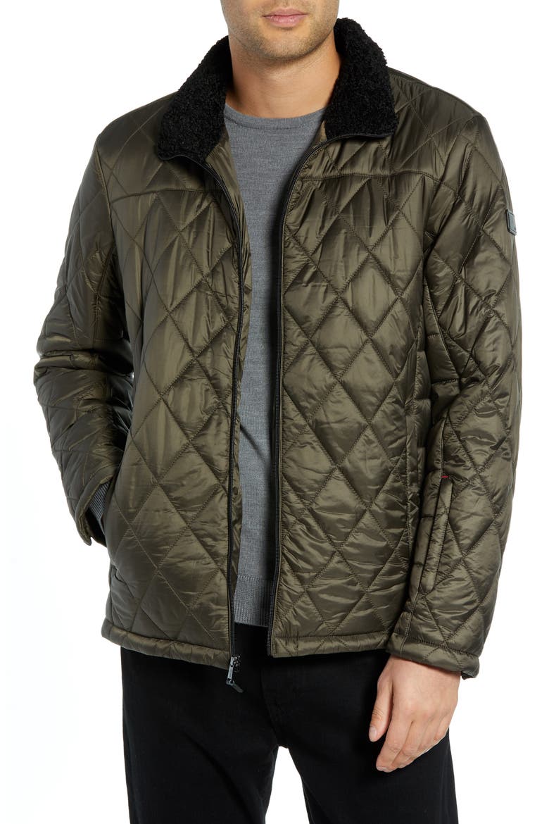 Transit Quilted Jacket, Main, color, LODEN