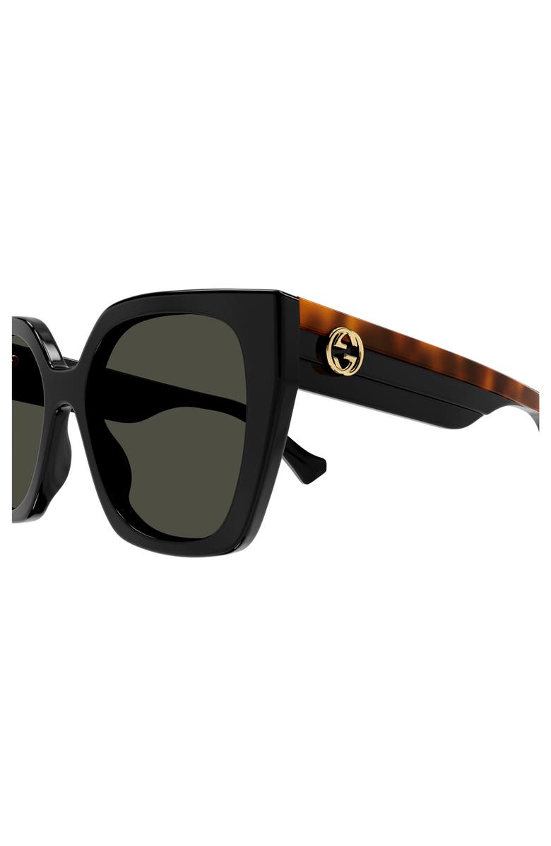 Gucci 55mm Square Sunglasses, Alternate, color, 