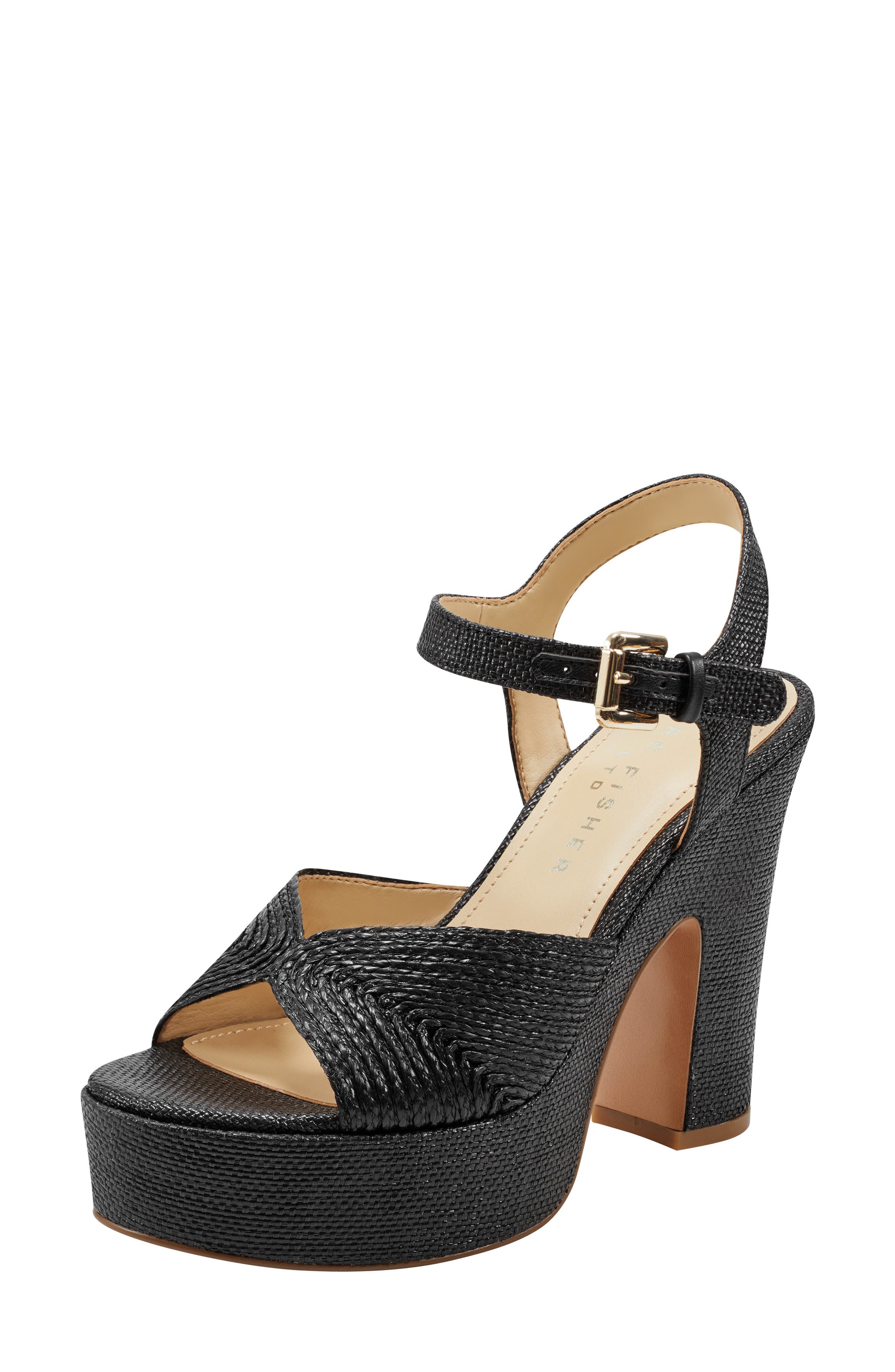 Marc Fisher LTD Starla Block Heel Platform Sandal, Main, color, 