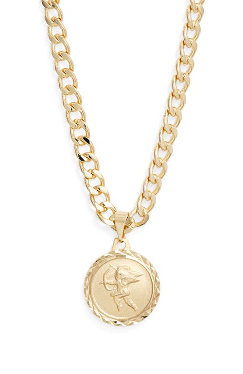 Child Of Wild The Cupid Necklace In Gold