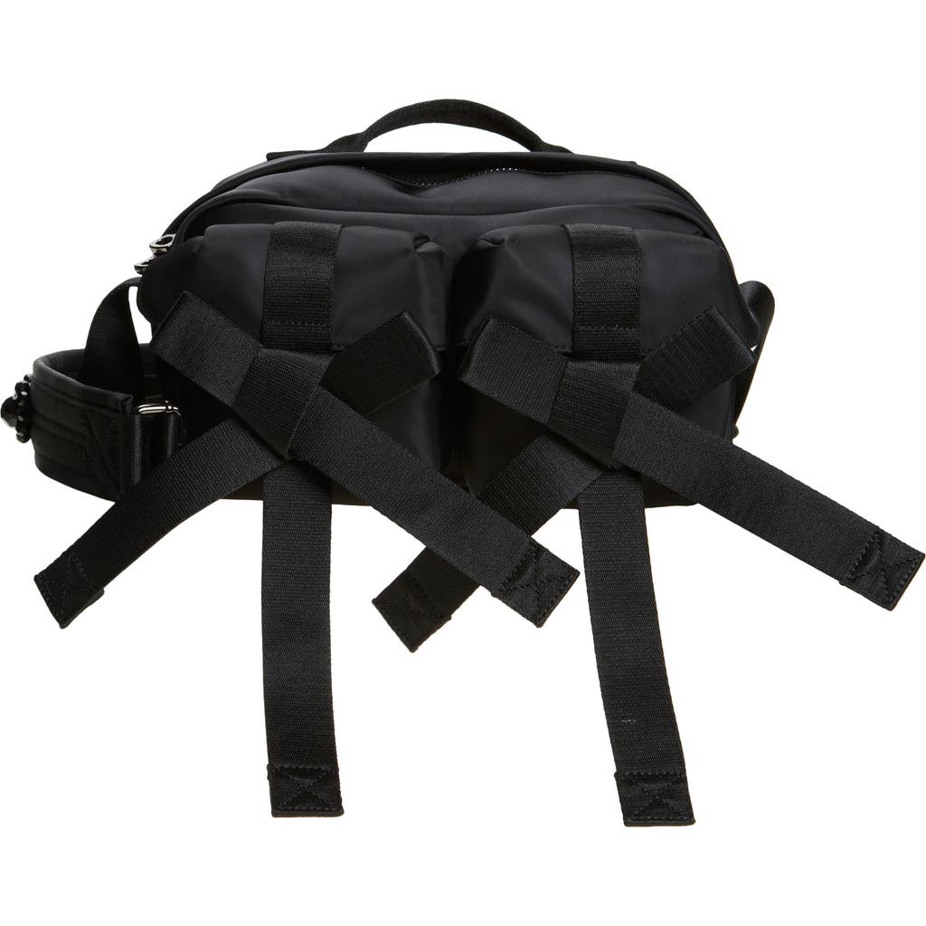 Simone Rocha Crossbody Bum Bag In Black