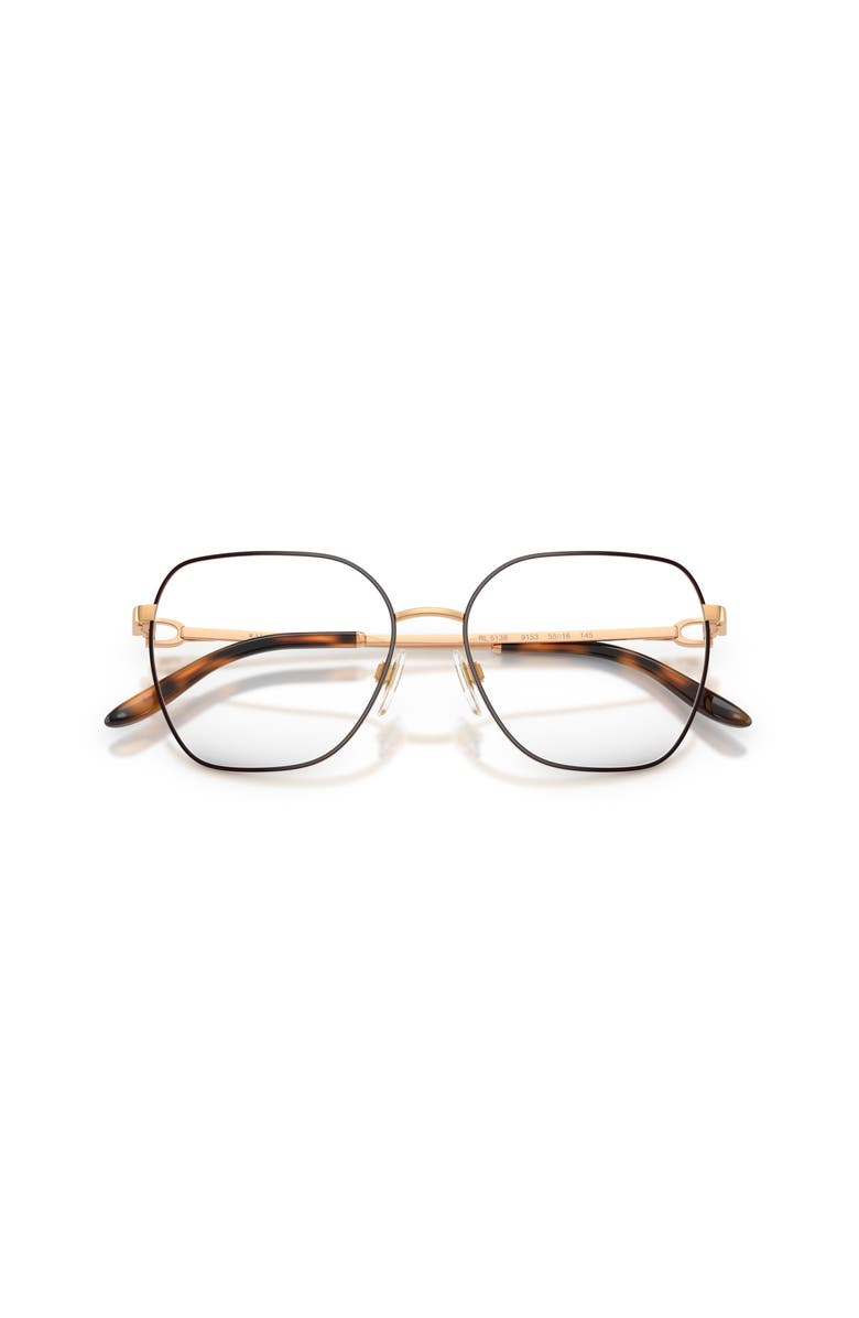 Ralph Lauren 55mm Square optical glasses, Alternate, color, Brown