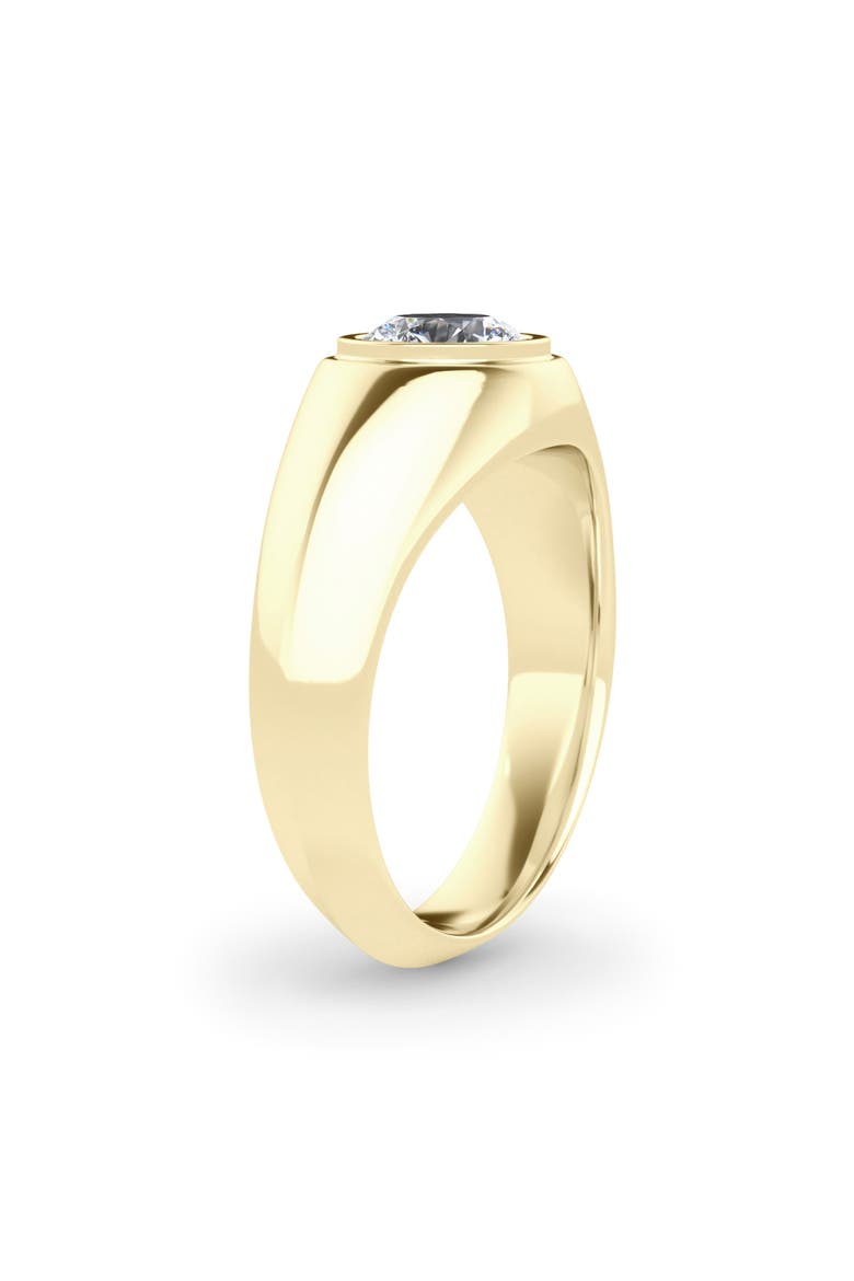 Men's Round Brilliant Lab Created Diamond Ring, Alternate, color, 18K YELLOW GOLD 2.5 CTW