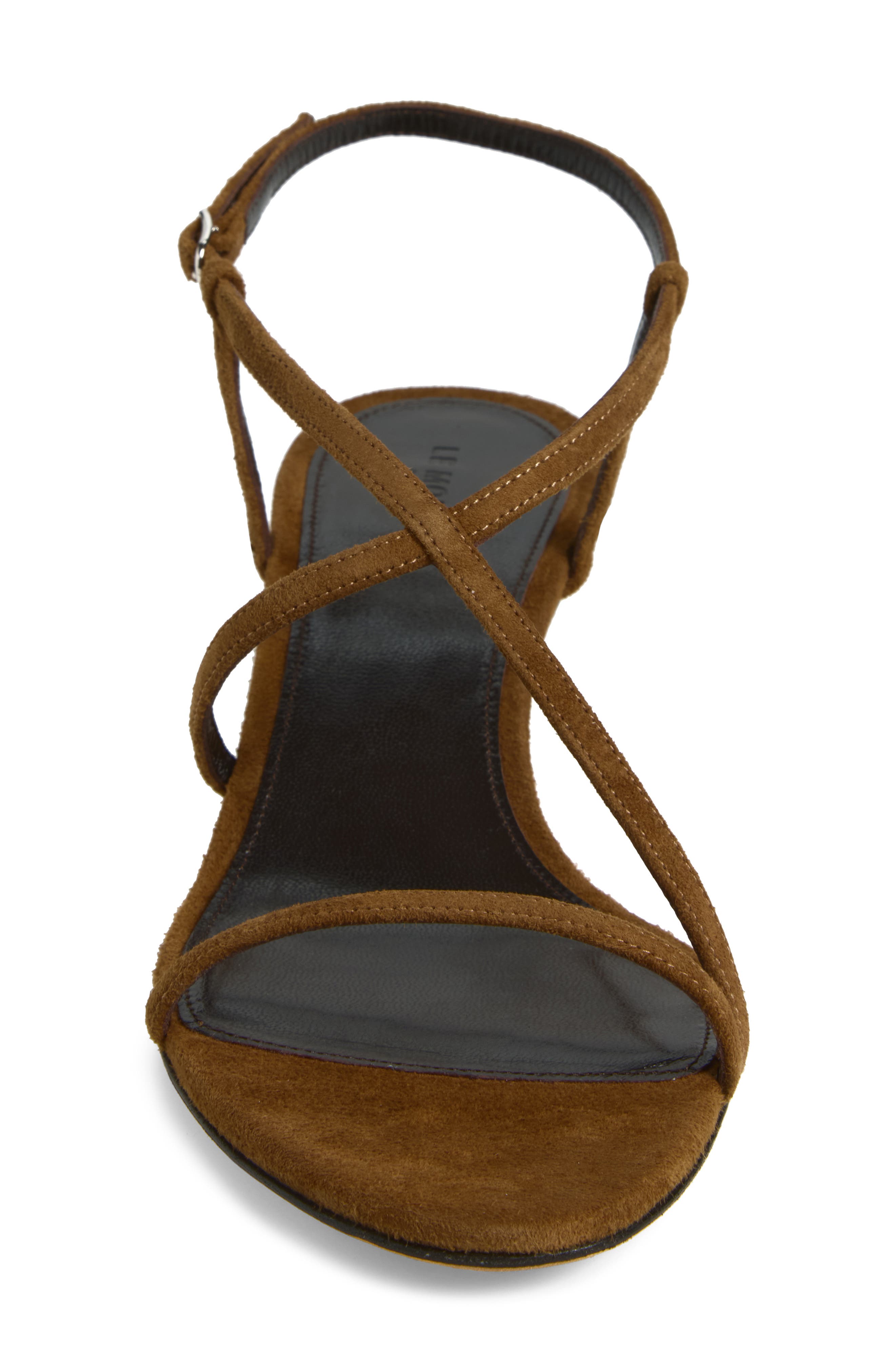 Rio Kitten Heel Sandal, Alternate, color, BROWN