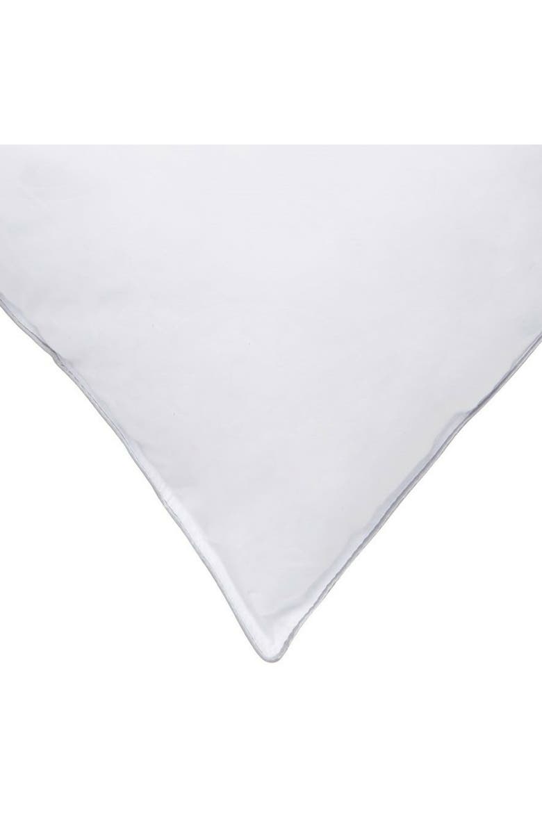ELLA JAYNE HOME White Down Pillow, with MicronOne Dust Mite, Bedbug, and Allergen-Free Shell, Medium, for All Sleep Positions, Alternate, color, White