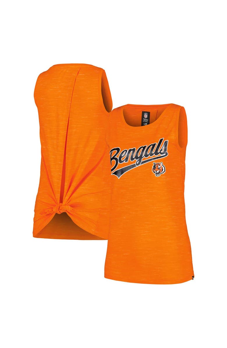 New Era Women's New Era  Orange Cincinnati Bengals  Space Dye Active Tank Top, Alternate, color, Orange