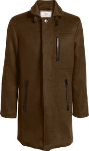 W.R.K Kilo Slim Fit Wool Blend Coat