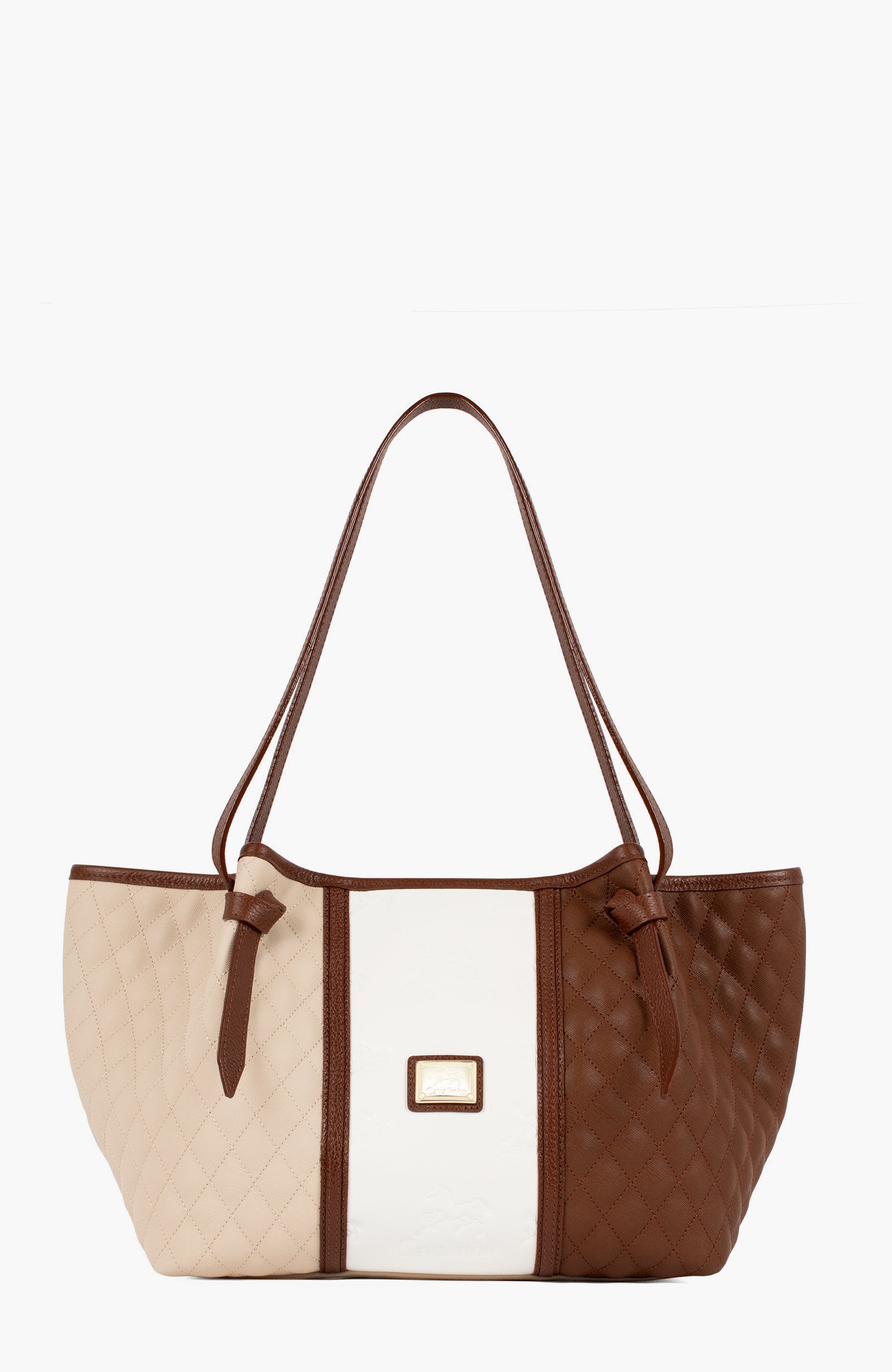 Sublime 637 Shoulder Bag, Main, color, Camel Brown / Beige / White