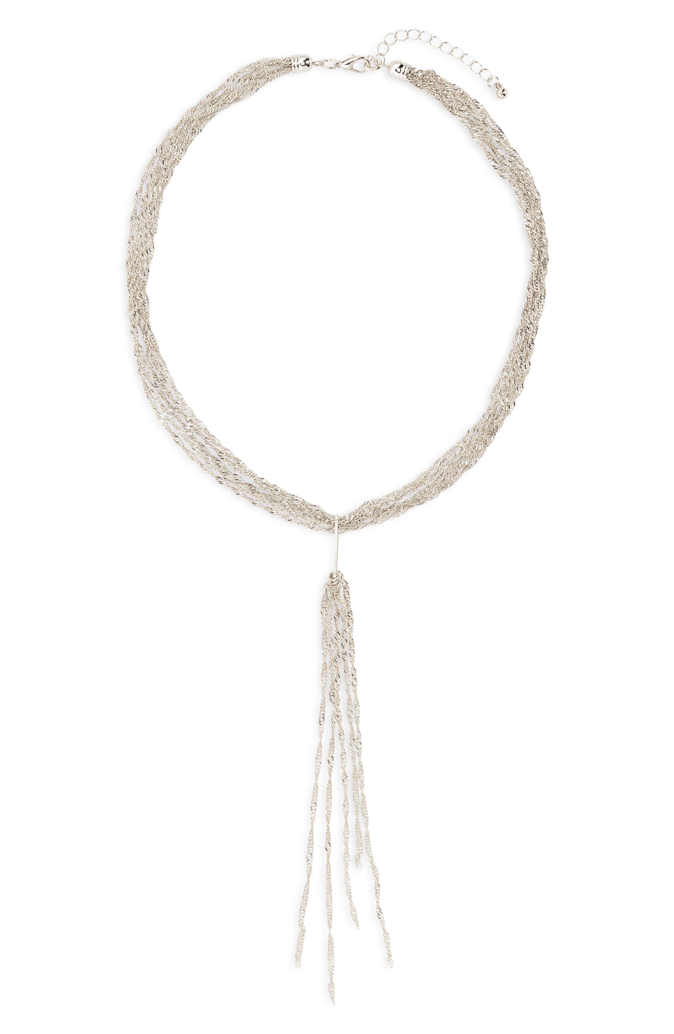 NORDSTROM RACK Rope Lariat Necklace