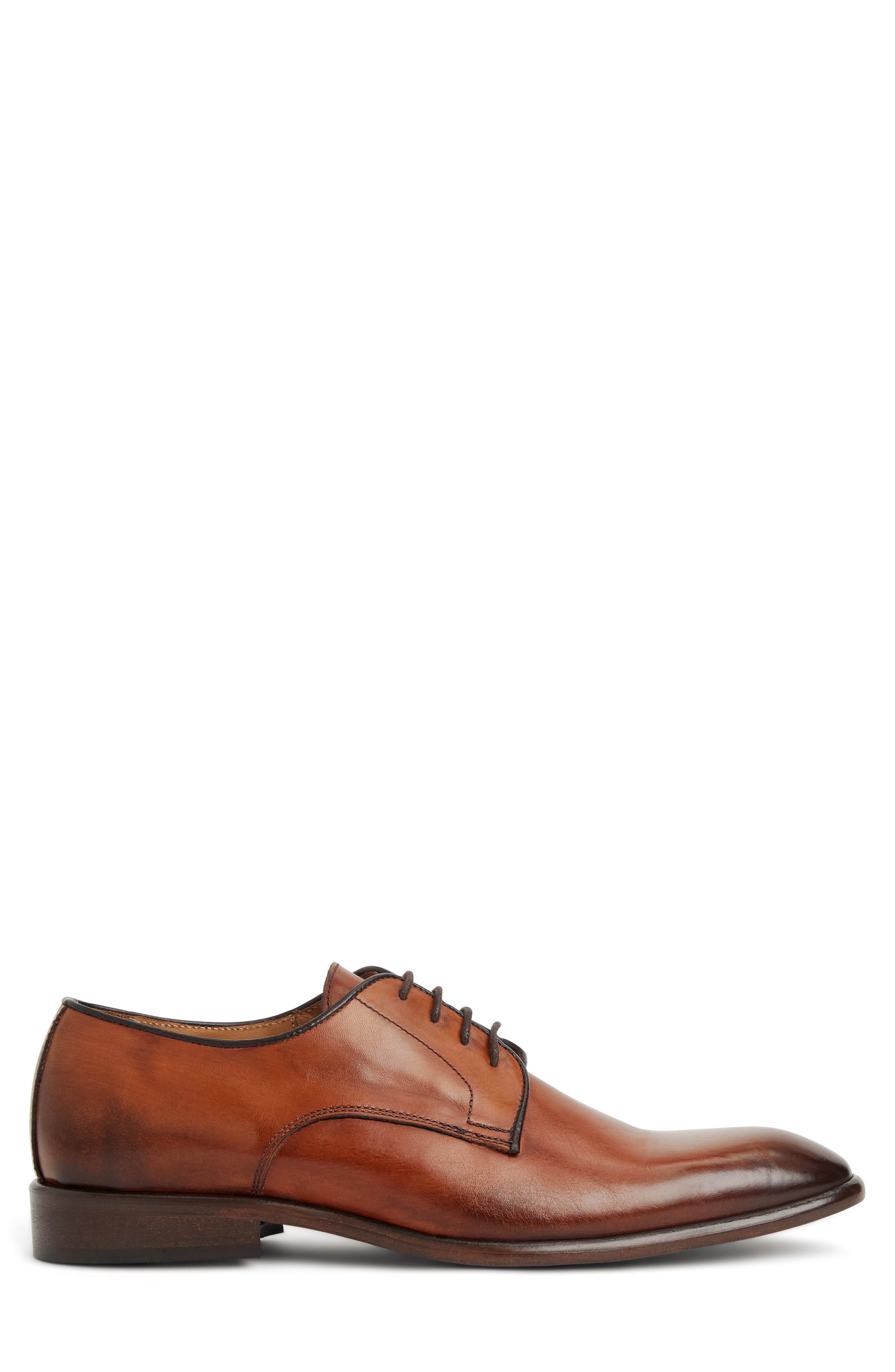 Salerno Derby, Alternate, color, COGNAC