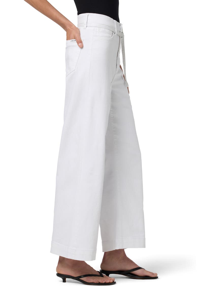 Ankle Crop Wide Leg Pants, Alternate, color, WHITE