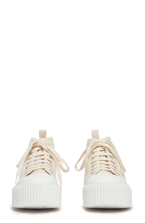 Andrea Gomez Olivia High Top Sneakers In Ivory