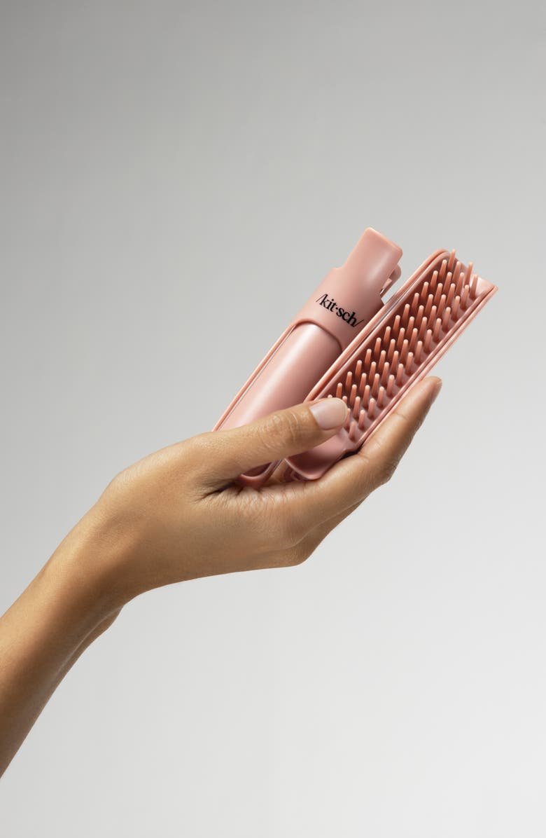 Kitsch 2-Piece Volumizing Hair Clips, Alternate, color, Terracotta